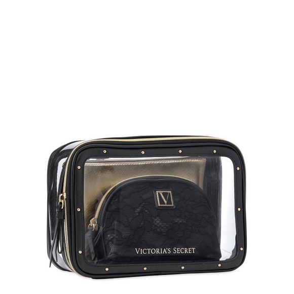 PINK Victoria's Secret Handbags - Beauty Bag Trio